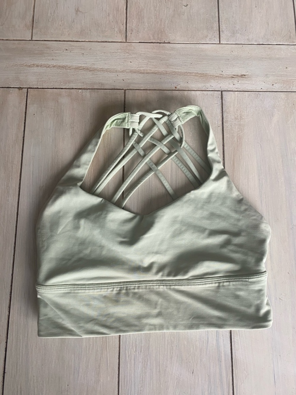Lululemon Mint Green Sports Bra Size 6